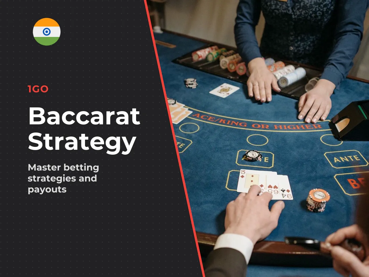Baccarat bets, payout and the safest