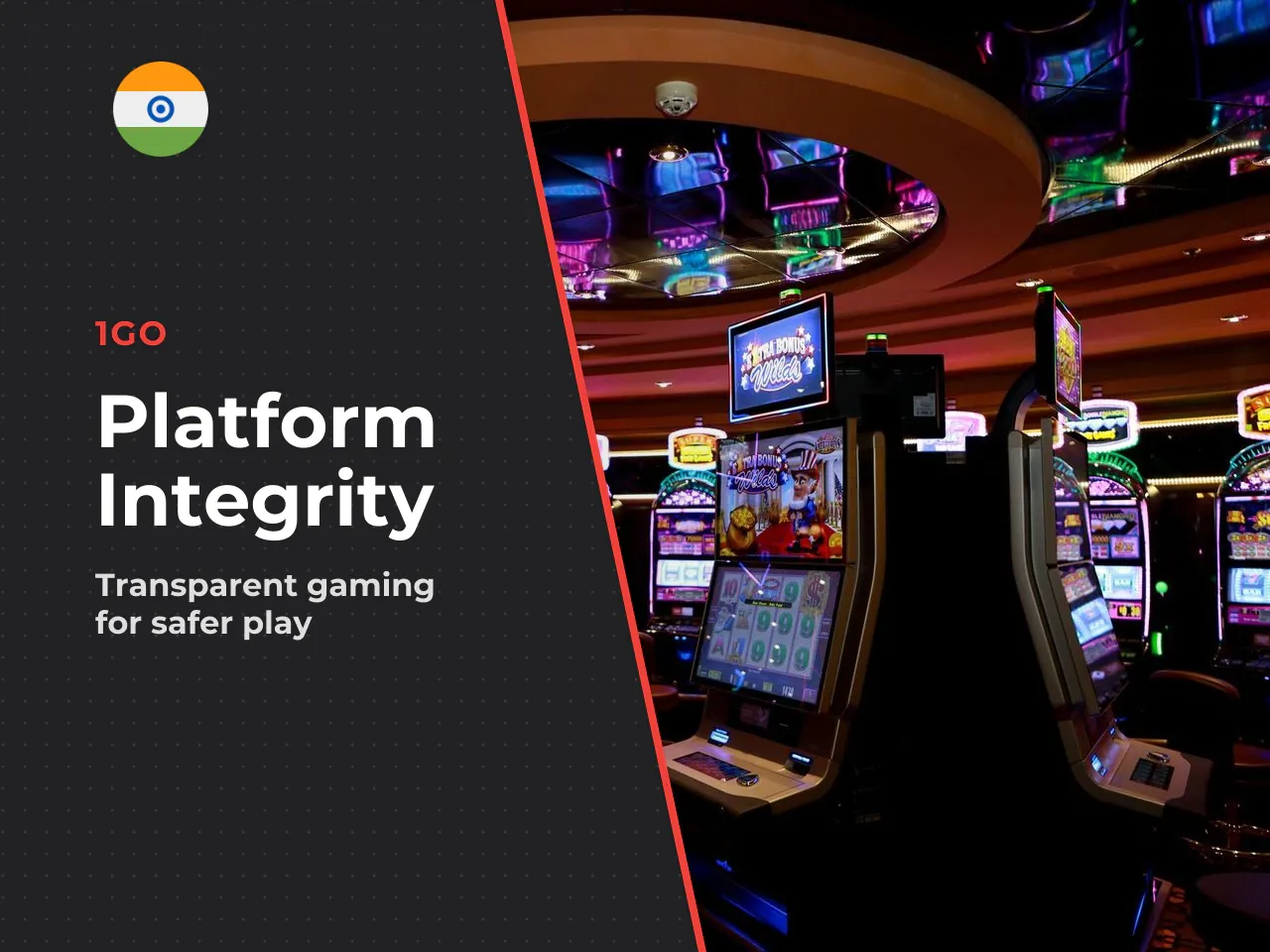 A clean, transparent platform with a